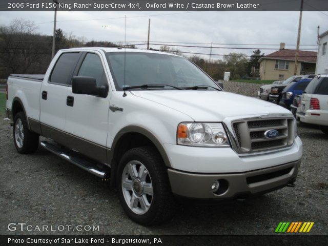 2006 Ford F150 King Ranch SuperCrew 4x4 in Oxford White