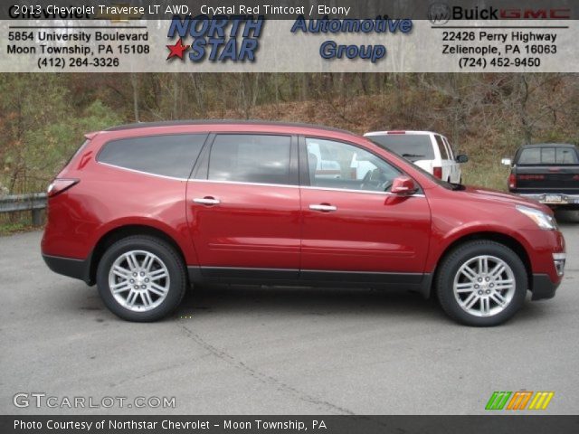 2013 Chevrolet Traverse LT AWD in Crystal Red Tintcoat