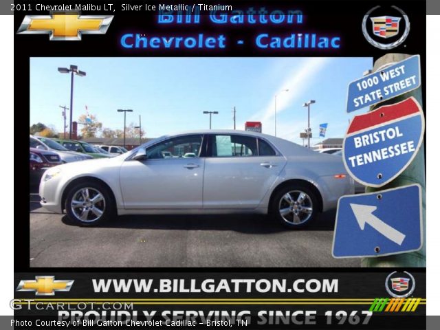 2011 Chevrolet Malibu LT in Silver Ice Metallic