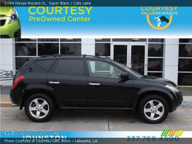 2004 Nissan Murano SL in Super Black