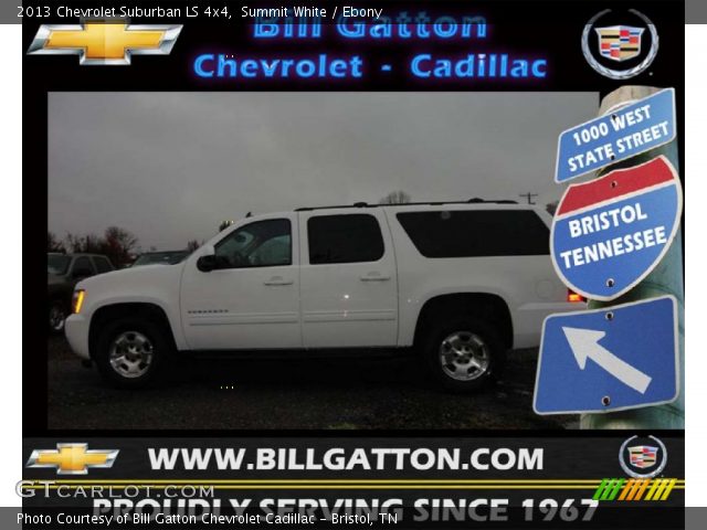 2013 Chevrolet Suburban LS 4x4 in Summit White