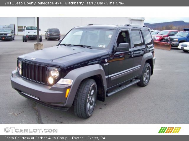 2011 Jeep Liberty Renegade 4x4 in Blackberry Pearl