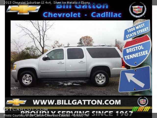 2013 Chevrolet Suburban LS 4x4 in Silver Ice Metallic