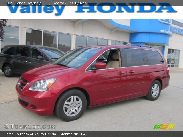 2005 Honda Odyssey EX-L in Redrock Pearl