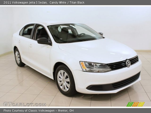 2011 Volkswagen Jetta S Sedan in Candy White