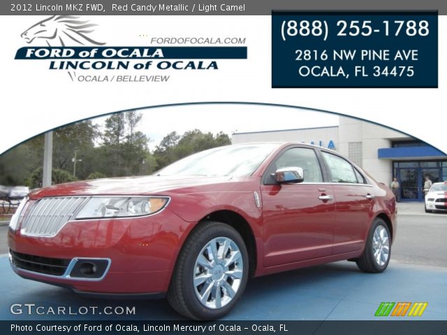 2012 Lincoln MKZ FWD in Red Candy Metallic