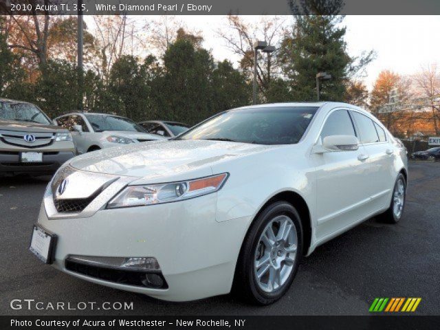 2010 Acura TL 3.5 in White Diamond Pearl