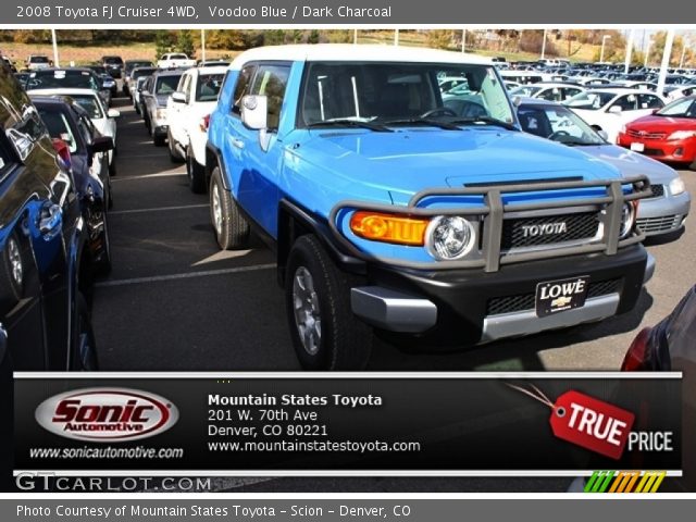 2008 Toyota FJ Cruiser 4WD in Voodoo Blue