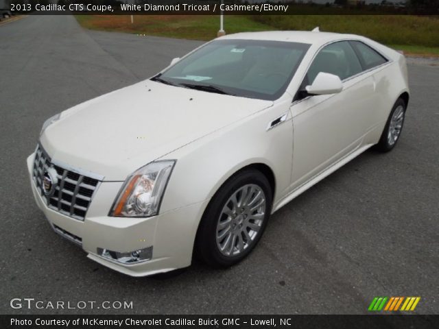 2013 Cadillac CTS Coupe in White Diamond Tricoat