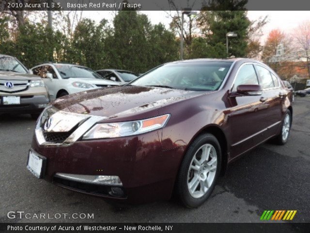 2010 Acura TL 3.5 in Basque Red Pearl