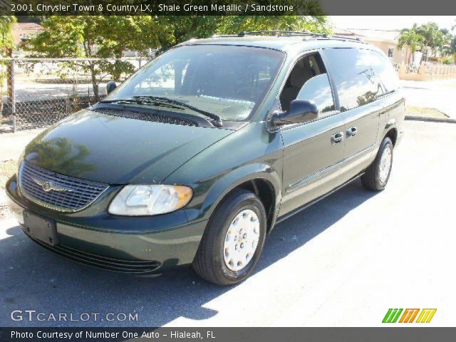 2001 Chrysler Town & Country LX in Shale Green Metallic