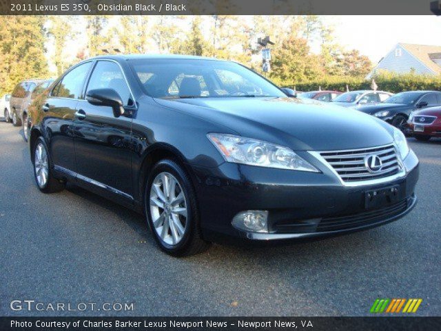 2011 Lexus ES 350 in Obsidian Black