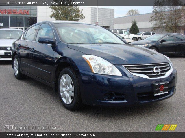 2010 Nissan altima dark blue #2