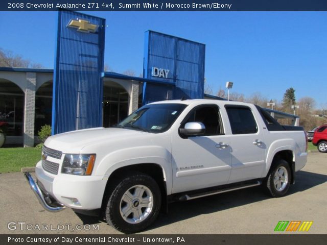 2008 Chevrolet Avalanche Z71 4x4 in Summit White