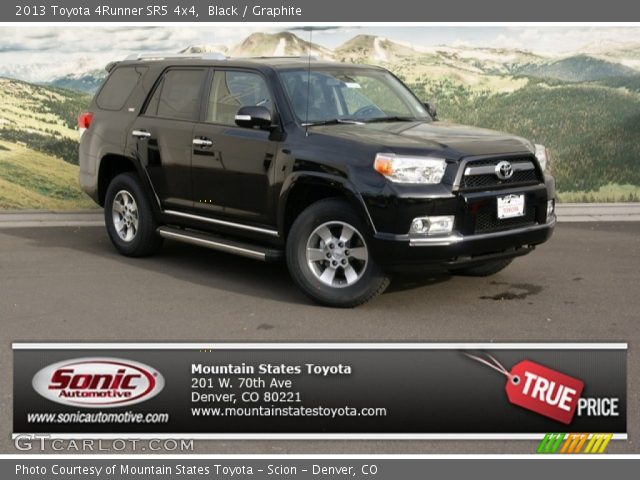 2013 Toyota 4Runner SR5 4x4 in Black