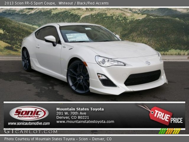 2013 Scion FR-S Sport Coupe in Whiteout