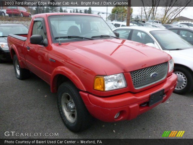 2003 Ford Ranger Edge Regular Cab 4x4 in Bright Red