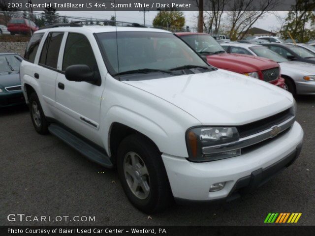 2003 Chevrolet TrailBlazer LS 4x4 in Summit White