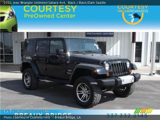 2011 Jeep Wrangler Unlimited Sahara 4x4 in Black