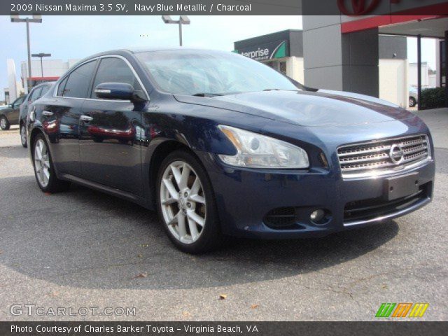 2009 Blue nissan maxima #3