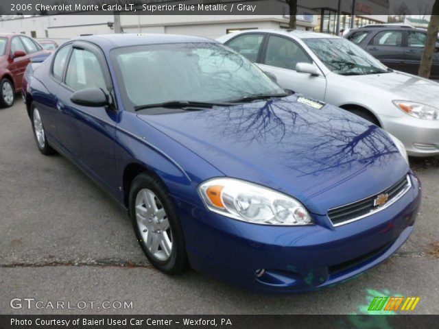 2006 Chevrolet Monte Carlo LT in Superior Blue Metallic