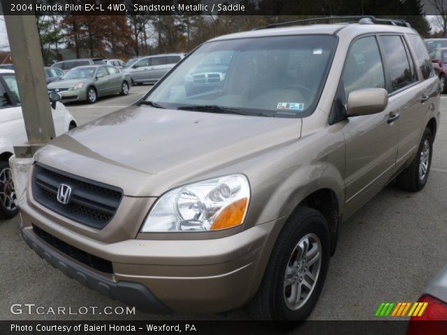 2004 Honda Pilot EX-L 4WD in Sandstone Metallic