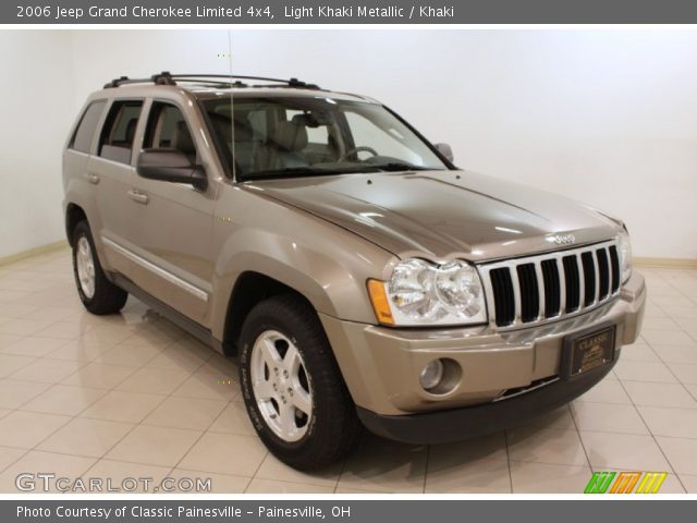 2006 Jeep Grand Cherokee Limited 4x4 in Light Khaki Metallic