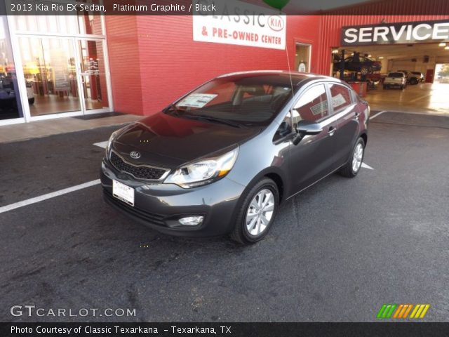 2013 Kia Rio EX Sedan in Platinum Graphite