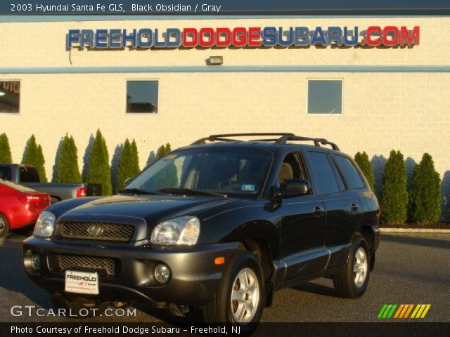 2003 Hyundai Santa Fe GLS in Black Obsidian