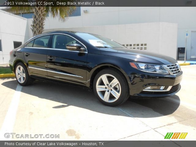 2013 Volkswagen CC Sport in Deep Black Metallic