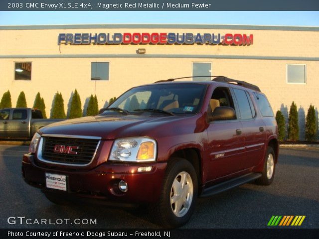 2003 GMC Envoy XL SLE 4x4 in Magnetic Red Metallic