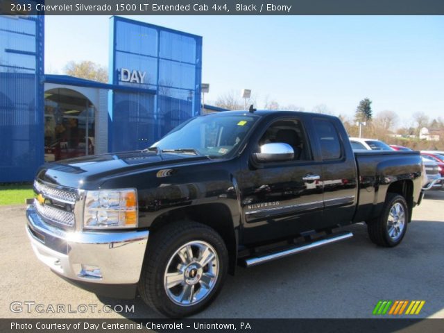 2013 Chevrolet Silverado 1500 LT Extended Cab 4x4 in Black