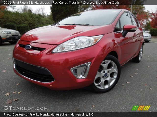 2011 Ford Fiesta SES Hatchback in Red Candy Metallic