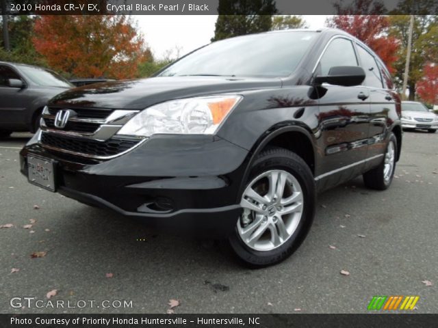 2010 Honda CR-V EX in Crystal Black Pearl