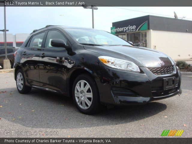 2012 Toyota Matrix L in Black Sand Pearl