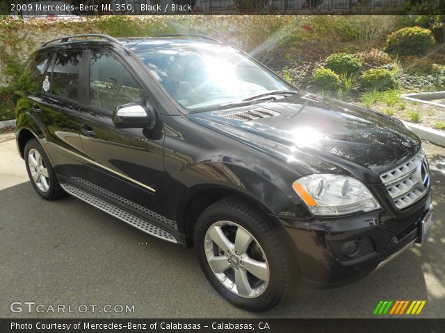 2009 Mercedes-Benz ML 350 in Black