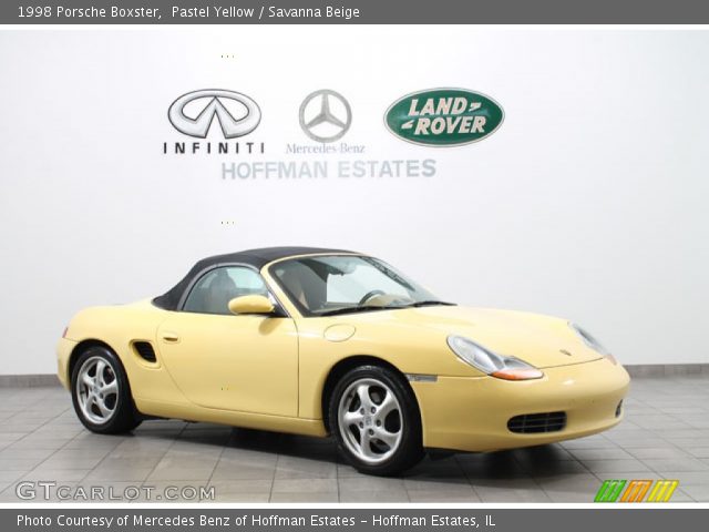 1998 Porsche Boxster  in Pastel Yellow