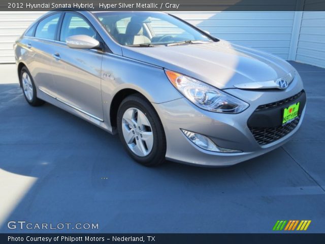 2012 Hyundai Sonata Hybrid in Hyper Silver Metallic