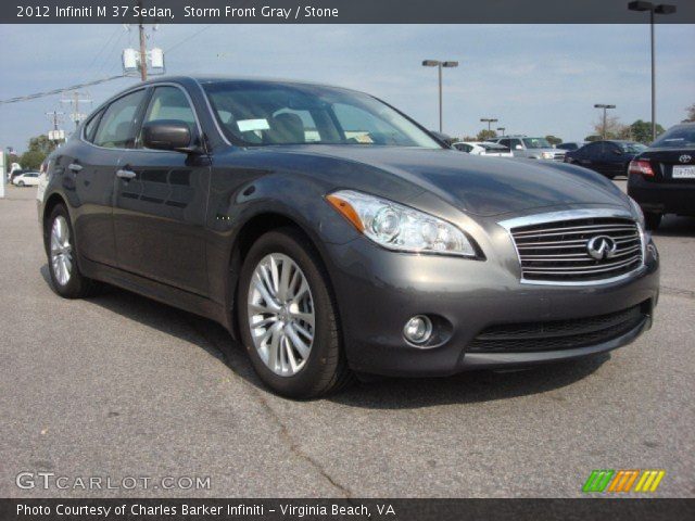 2012 Infiniti M 37 Sedan in Storm Front Gray