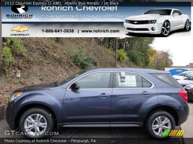 2013 Chevrolet Equinox LS AWD in Atlantis Blue Metallic
