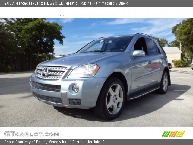 2007 Mercedes-Benz ML 320 CDI 4Matic in Alpine Rain Metallic