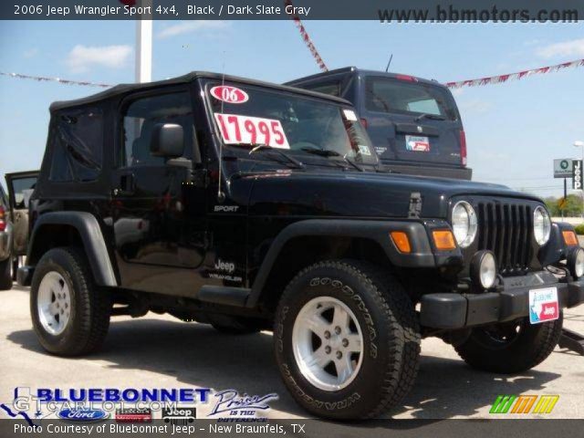 2006 Jeep Wrangler Sport 4x4 in Black