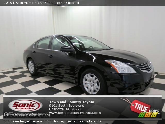 2010 Nissan Altima 2.5 S in Super Black