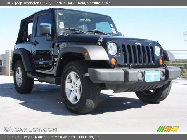 2007 Jeep Wrangler X 4x4 in Black