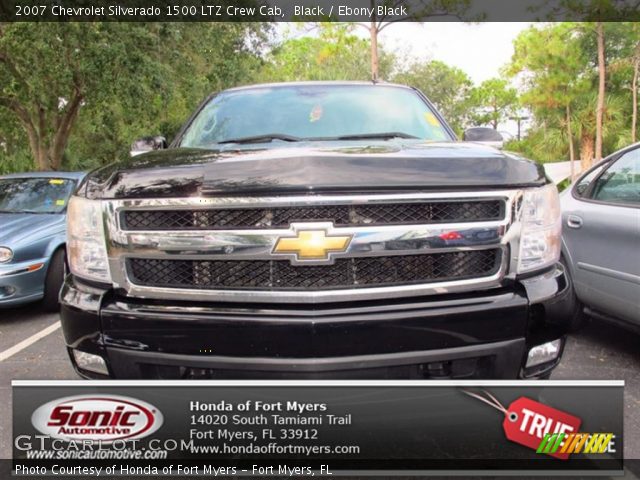 2007 Chevrolet Silverado 1500 LTZ Crew Cab in Black