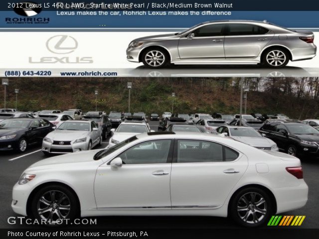 2012 Lexus LS 460 L AWD in Starfire White Pearl