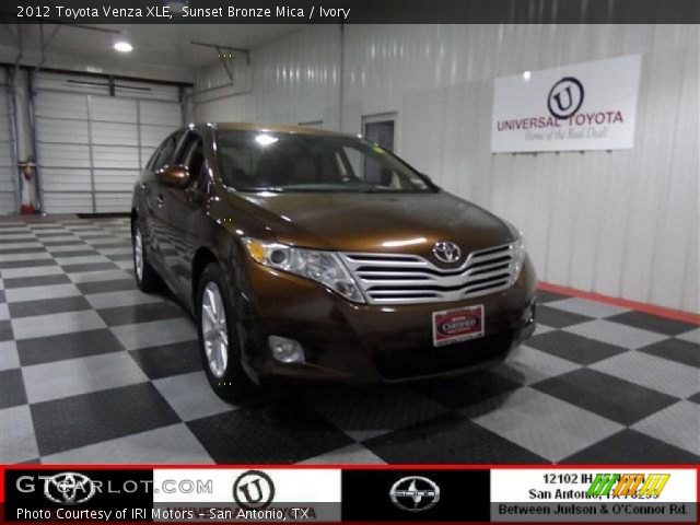 2012 Toyota Venza XLE in Sunset Bronze Mica