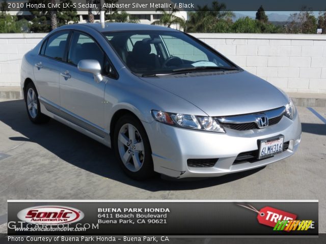 2010 Honda Civic LX-S Sedan in Alabaster Silver Metallic