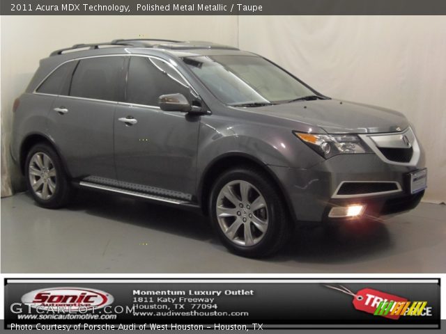 2011 Acura MDX Technology in Polished Metal Metallic