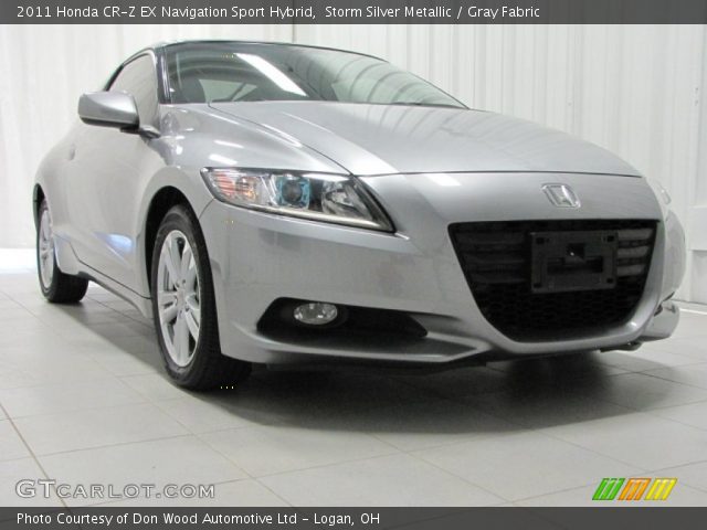 2011 Honda CR-Z EX Navigation Sport Hybrid in Storm Silver Metallic